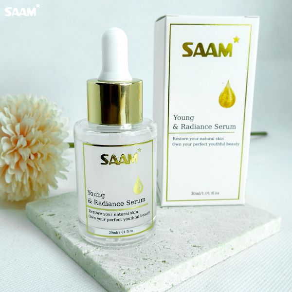 SAAM Young & Radiance Face Serum Whitening Moisturizing Oil Control Essence Tightening