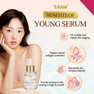 SAAM Young & Radiance Face Serum Whitening Moisturizing Oil Control Essence Tightening